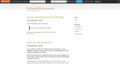 Desktop Screenshot of falck.skolbloggen.se