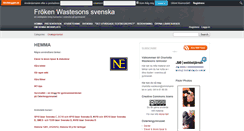 Desktop Screenshot of cwaste.skolbloggen.se