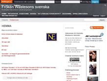 Tablet Screenshot of cwaste.skolbloggen.se