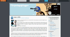 Desktop Screenshot of filmpedagogbloggen.skolbloggen.se