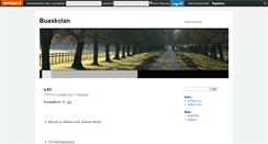 Desktop Screenshot of buaskolan.skolbloggen.se