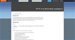 Desktop Screenshot of echp10.skolbloggen.se