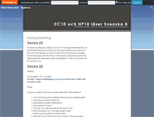 Tablet Screenshot of echp10.skolbloggen.se