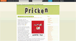 Desktop Screenshot of pricken.skolbloggen.se