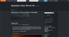 Desktop Screenshot of djuptjarns02or.skolbloggen.se