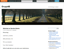 Tablet Screenshot of nogrupp4b.skolbloggen.se