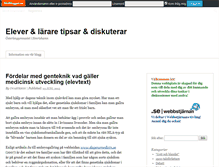 Tablet Screenshot of cwastes.skolbloggen.se