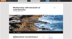 Desktop Screenshot of mediekunskap1204individuelltval.skolbloggen.se