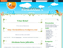 Tablet Screenshot of forskoleklassa.skolbloggen.se