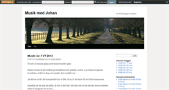 Desktop Screenshot of musikjohan.skolbloggen.se