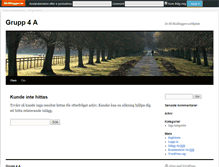 Tablet Screenshot of grupp4afalkoping.skolbloggen.se