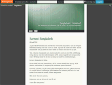 Tablet Screenshot of bangladeshihultsfred.skolbloggen.se
